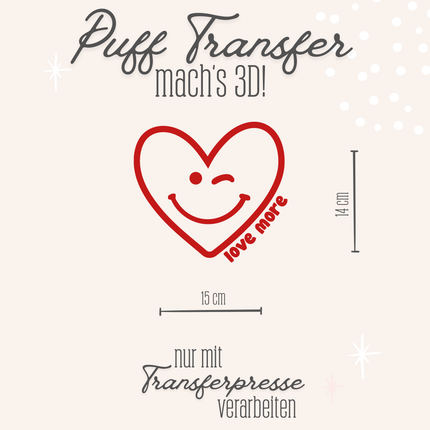 Puff Transfer - love more rot