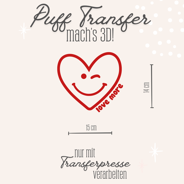 Puff Transfer - love more rot