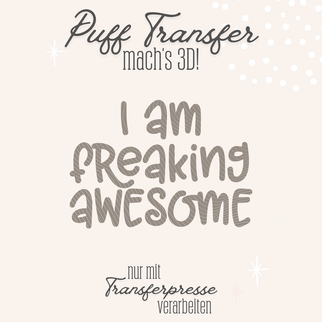 Puff Transfer - freaking awesome