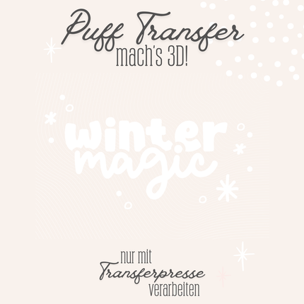 Puff Transfer - Winter magic