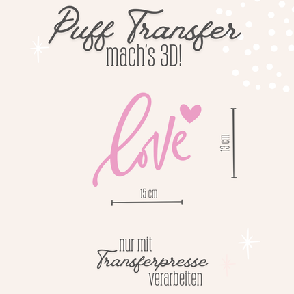 Puff Transfer - Love