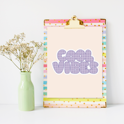 VB - Cool Vibes Lila Grid