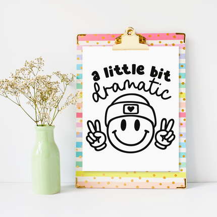 Little bit dramatic schwarz