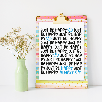 VB - Happy always blau