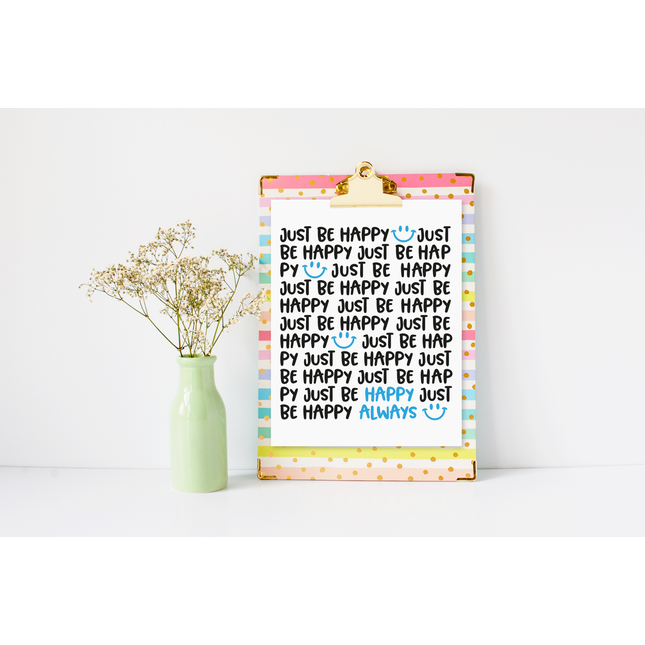 VB - Happy always blau