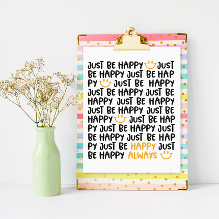 VB - Happy always gelb