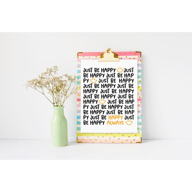 VB - Happy always gelb