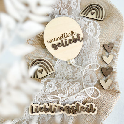 Flatlay Set - Lieblingsteil hell