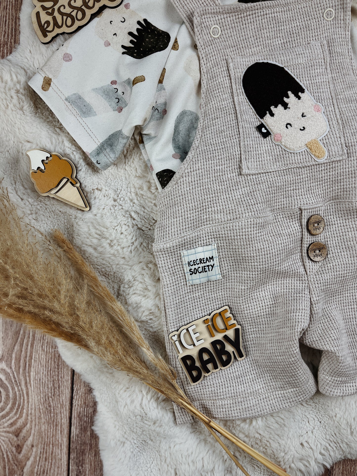 Flatlay Set - Ice Ice Baby gelb