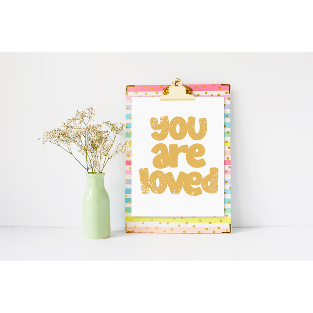 VB - you are loved gelb