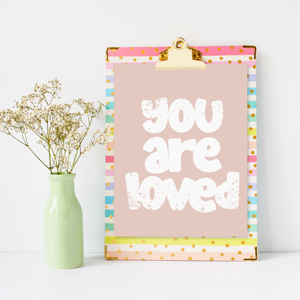 VB - you are loved weiß