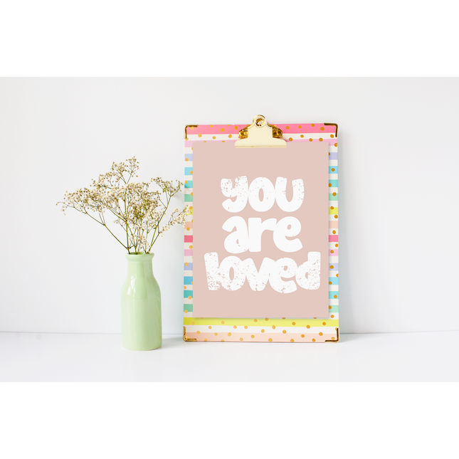 VB - you are loved weiß