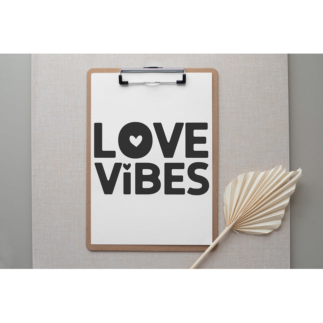 VB - Love vibes schwarz