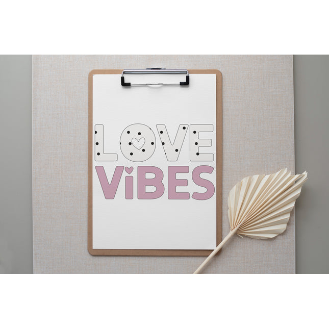 VB - Love vibes pastell