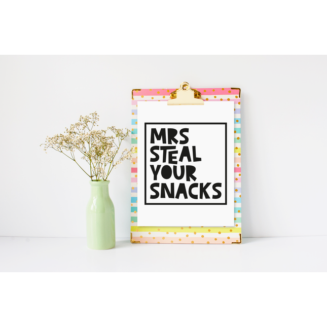 VB - Mrs steal your snacks