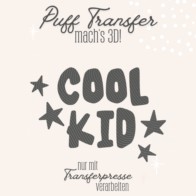 Puff Transfer - Cool Kid
